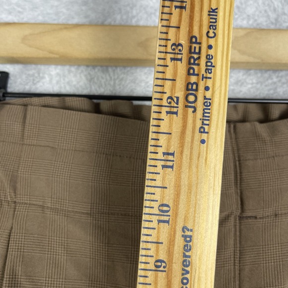 Athleta Skyline Tailored Pants Brown Herringbone Womens‎ 12 Belted Workwear - Picture 5 of 10